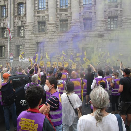 Protests DWE Berlin senate